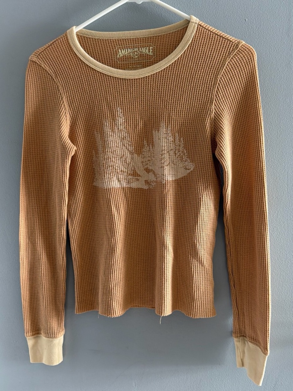 Vintage american eagle waffle long sleeve #y2k #vintage
